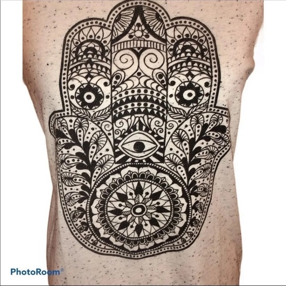 2Kuhl White Tee with Black Design & Cuffed Sleeves - Picture 3 of 6